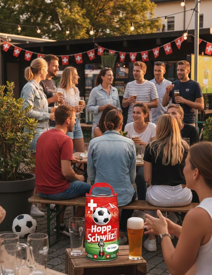 Werbeartikel zur Fussball-WM: Partyfässer, die Eindruck machen